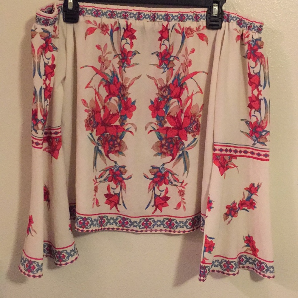 Francesca's cold shoulder top